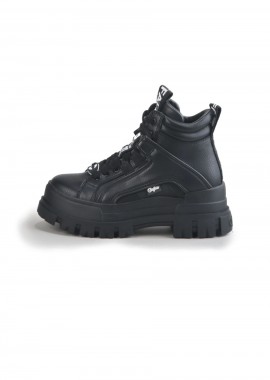 BUFFALO - BUFFALO Μπότες- Μποτάκια ASPHA NC MID - Μαύρο-1622045-BLACK