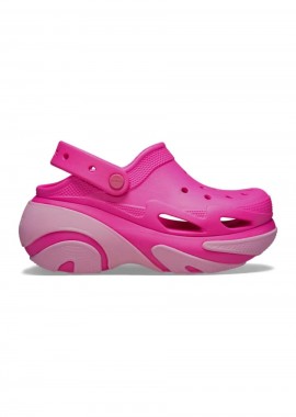 CROCS platform Bubble Crush Clog - Φούξια-210061-PINK