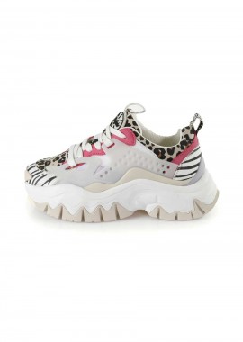 BUFFALO - BUFFALO Γυναικεία Sneakers TRAIL ONE - ANIMAL PRINT-1636074-ANIMAL PRINT