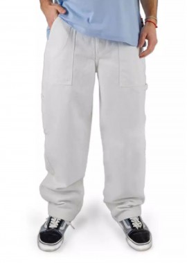 HOMEBOY - HOMEBOY Παντελόνια x-tra WORK Pants - WHITE-02PA0700-WHITE