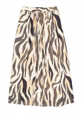 Garcia Midi Φούστα - Animal Print-Q260120