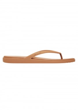 CROCS Γυναικείες Miami Flip Slides - Καφέ-211435-BROWN