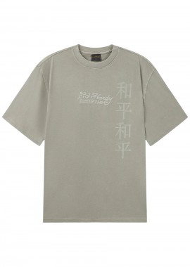 ED HARDY - Ed Hardy Snake Charmer Relaxed Tee-ED5693-GREEN