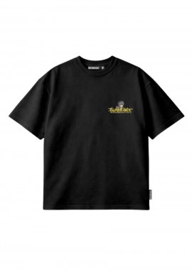 BEE UNUSUAL - BEE UNUSUAL Blaze Bee Relaxed T-Shirt - Μαύρο-AT-260228-BLACK
