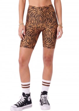 ILLUSION RT - ILLUSION RT Biker Κολάν - Animal Print -BIKER SHORTS-ANIMAL PRINT