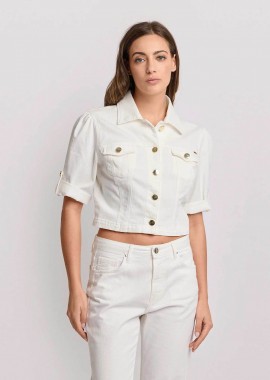 Kocca γυναικείο denim jacket cropped 