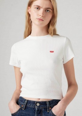 LEVI'S - Levi's® γυναικείο T-shirt cropped με λογότυπο Slim Fit