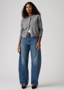 Levi's® γυναικείο τζιν παντελόνι ψηλόμεσο πεντάτσεπο Loose Fit 