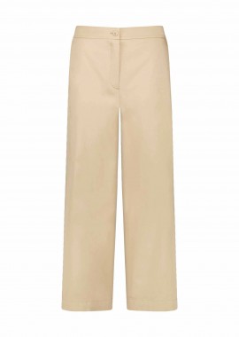 GERRY WEBER - Gerry Weber γυναικείο παντελόνι μονόχρωμο - 520065-31283 Μπεζ