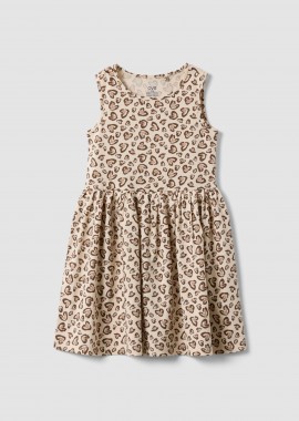 OVS KIDS - OVS παιδικό φόρεμα αμάνικο με all-over σχέδιο με καρδιές - 002688146 Μπεζ