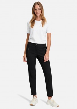 BETTY BARCLAY - Betty Barclay γυναικείο ψηλόμεσο παντελόνι stretch - 6815/1080 Μαύρο