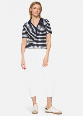 BETTY BARCLAY - Betty Barclay γυναικείο παντελόνι Slim Fit - 6219/2030 Λευκό