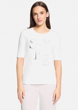 BETTY BARCLAY - Betty Barclay γυναικείο T-shirt με print - 2746/2063 Λευκό