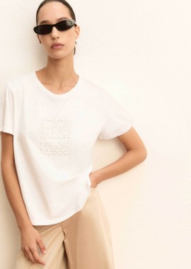 EMME - Emme by Marella γυναικείο Τ-shirt με παγιέτα