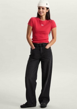 Vans γυναικείο τζιν παντελόνι πεντάτσεπο Loose Fit 