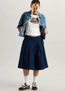 Vans γυναικεία denim midi φούστα 