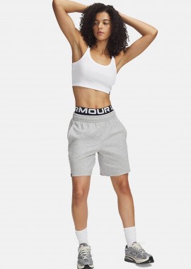 UNDER ARMOUR - Under Armour γυναικείο σορτς με ελαστική μέση Relaxed Fit - 1389632 Γκρι