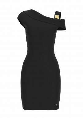 GUESS - Guess γυναικείο mini αμάνικο φόρεμα με off-shoulder σχέδιο