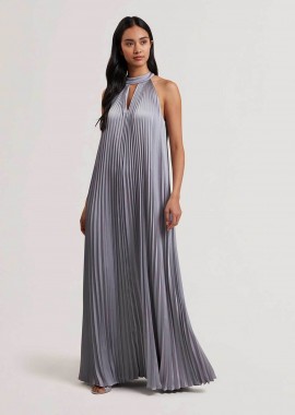 Ted Baker γυναικείo φόρεμα πλισέ maxi 
