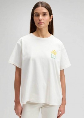 LEE - Lee® γυναικείο T-shirt με λογότυπο και lettering στο πίσω μέρος Relaxed Fit