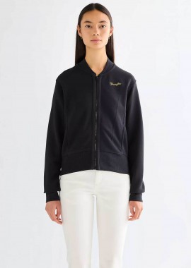 Wrangler® γυναικεία ζακέτα φούτερ με λογότυπο Regular Fit 