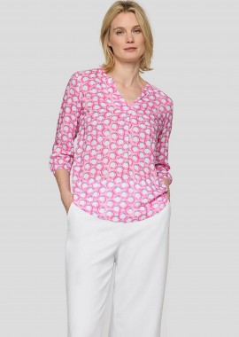 RABE - Rabe γυναικεία μπλούζα με all-over print - 56-117108 Ροζ