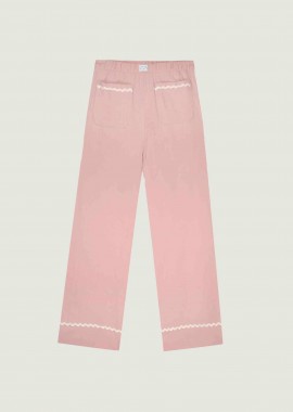 Maison Labiche γυναικείο παντελόνι με ελαστική μέση 