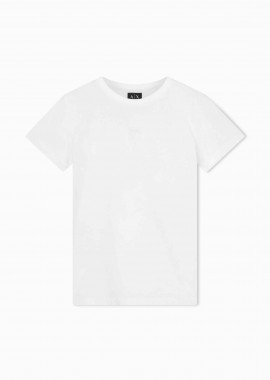 ARMANI EXCHANGE - Armani Exchange γυναικείο T-shirt με λογότυπο Regular Fit - XW002316AF10358 Λευκό