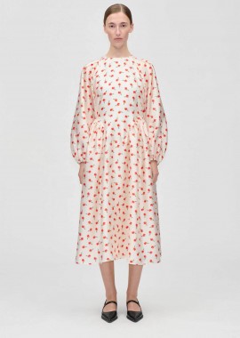 STINE GOYA - Stine Goya γυναικείο midi φόρεμα με floral print