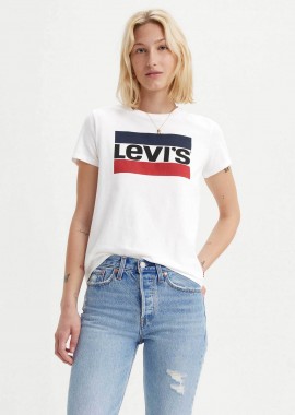Levi's® γυναικείο T-shirt μονόχρωμο 