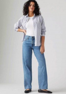 Levi's® γυναικείο τζιν παντελόνι πεντάτσεπο Loose Straight Fit 