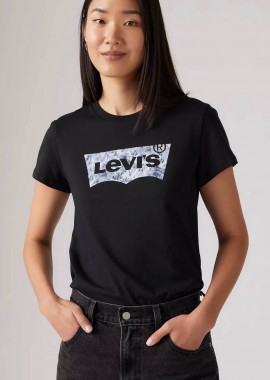 Levi's® γυναικείο T-shirt με graphic logo print Standard Fit 