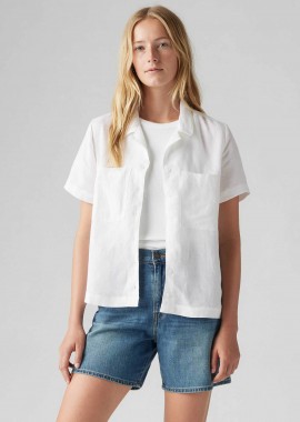 LEVI'S - Levi's® γυναικείο πουκάμισο κοντομάνικο με τσέπες Relaxed Fit