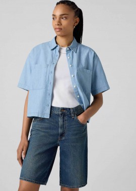 LEVI'S - Levi's® γυναικείο πουκάμισο cropped με τσέπες Relaxed Fit