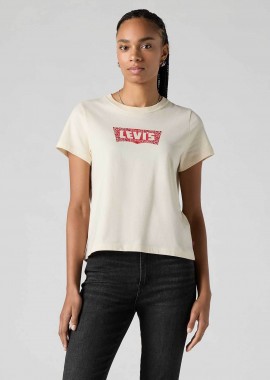 Levi's® γυναικείο T-shirt με λογότυπο Standard Fit 