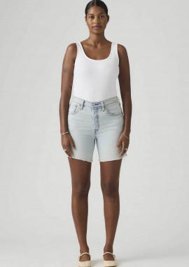 LEVI'S - Levi's® γυναικείο ψηλόμεσο denim σορτς πεντάτσεπο