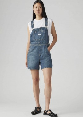 LEVI'S - Levi's® γυναικεία denim ολόσωμη φόρμα με σορτς Relaxed Fit