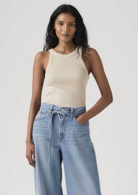 LEVI'S - Levi's® γυναικείο αμάνικο τοπ ribbed Slim Fit