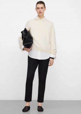 ADOLFO DOMINGUEZ - Adolfo Domínguez γυναικείο παντελόνι Slim Fit - 268011127 Μαύρο
