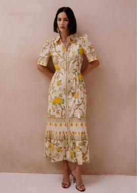 RAISHMA - Raishma γυναικείο φόρεμα midi με floral print
