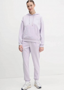 DKNY - DKNY γυναικείο παντελόνι φόρμας με κεντημένο λογότυπο - DP4P3471 Λιλά