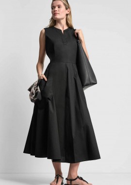 DKNY - DKNY γυναικείο φόρεμα αμάνικο - DJ6D9193 Μαύρο