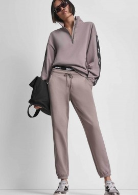 DKNY γυναικείο παντελόνι φόρμας - DP6P3857 Μπεζ