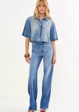 Colcci γυναικείο πουκάμισο denim 