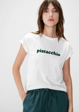 GRACE & MILA - Grace & Mila γυναικείο T-shirt με lettering Regular Fit