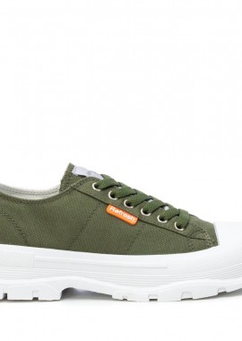 REFRESH - Γυναικεία Refresh Γυναικεία Πάνινα Sneakers 79158 Vegan ΠΡΑΣΙΝΟ