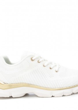 XTI - Γυναικεία Xti Γυναικεία Υφασμάτινα Sneakers 142452 Vegan ΑΣΠΡΟ