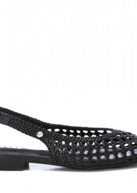 XTI - Γυναικείες VEGAN MULE XTI 142620 ΜΑΥΡΟ