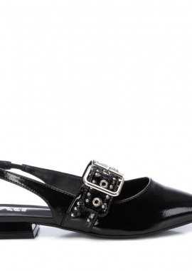 XTI - Γυναικείες Xti Γυναικεία Παπούτσια Slingback 144023 Vegan ΜΑΥΡΟ