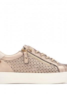 XTI - Γυναικεία Xti Γυναικείο Casual Sneaker 145095 Vegan ΧΡΥΣΟ